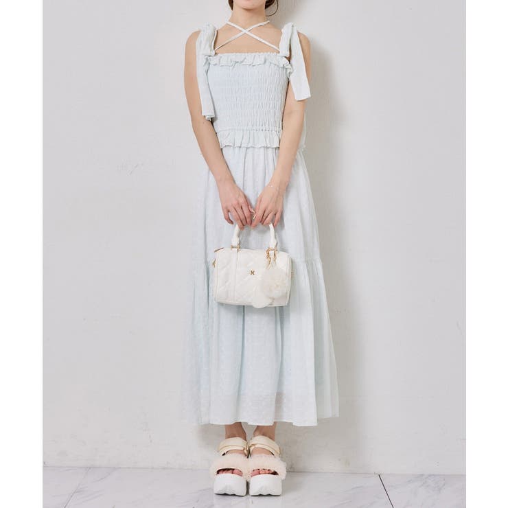 one after another】シャーリングワンピ[品番：NCLW0018509]｜NICE