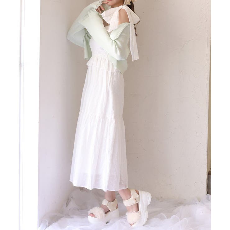 【one after another】シャーリングワンピ | NICE CLAUP / OLIVE des OLIVE　OUTLET | 詳細画像6 