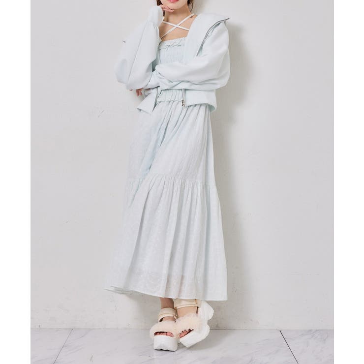 【one after another】シャーリングワンピ | NICE CLAUP / OLIVE des OLIVE　OUTLET | 詳細画像13 