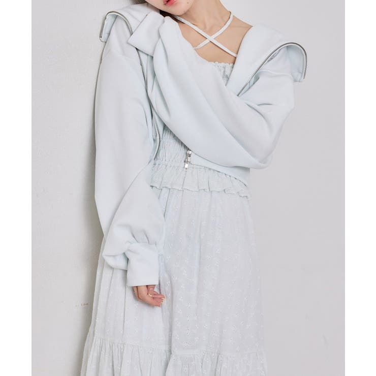 【one after another】シャーリングワンピ | NICE CLAUP / OLIVE des OLIVE　OUTLET | 詳細画像12 