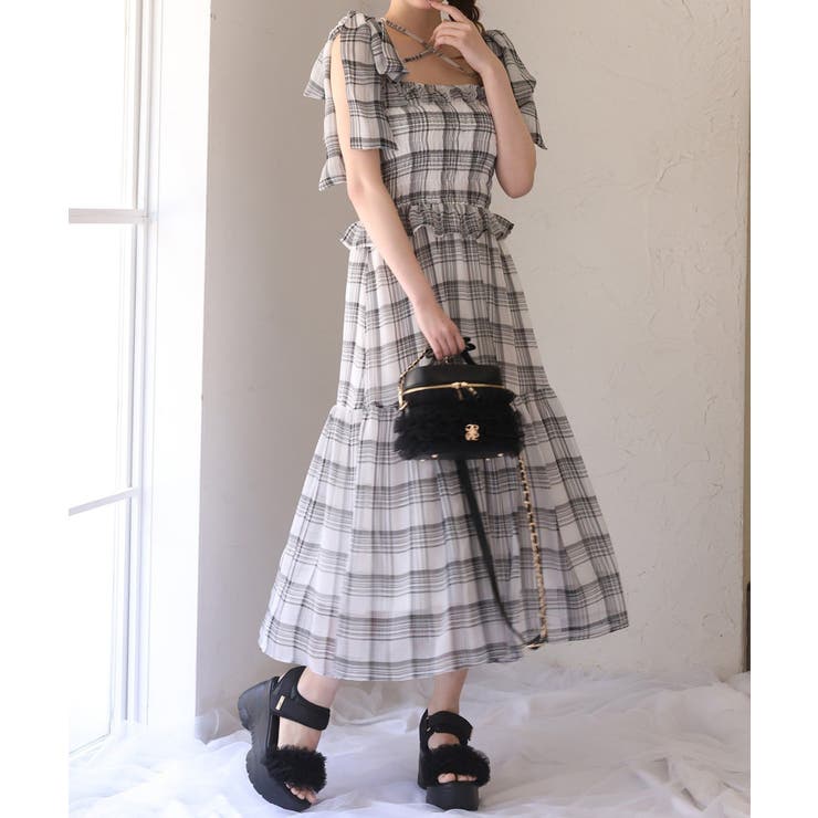【one after another】シャーリングワンピ | NICE CLAUP / OLIVE des OLIVE　OUTLET | 詳細画像30 