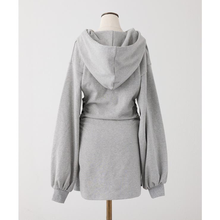 【one after another】ウエストレースアップパーカーワンピ | NICE CLAUP / OLIVE des OLIVE　OUTLET | 詳細画像21 
