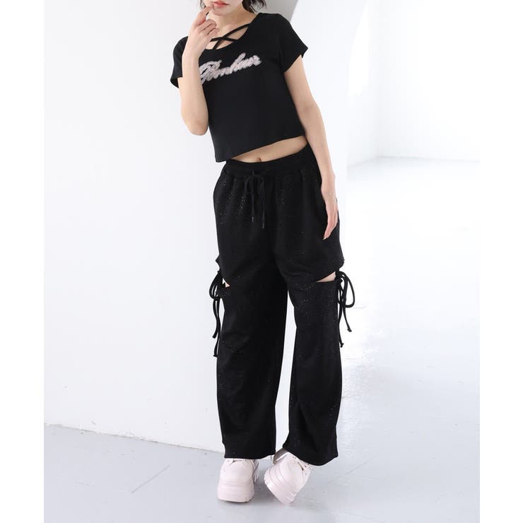 【one after another】チュールロゴT | NICE CLAUP / OLIVE des OLIVE　OUTLET | 詳細画像17 