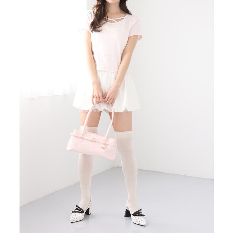 【one after another】チュールロゴT | NICE CLAUP / OLIVE des OLIVE　OUTLET | 詳細画像13 