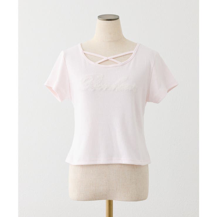 【one after another】チュールロゴT | NICE CLAUP / OLIVE des OLIVE　OUTLET | 詳細画像9 