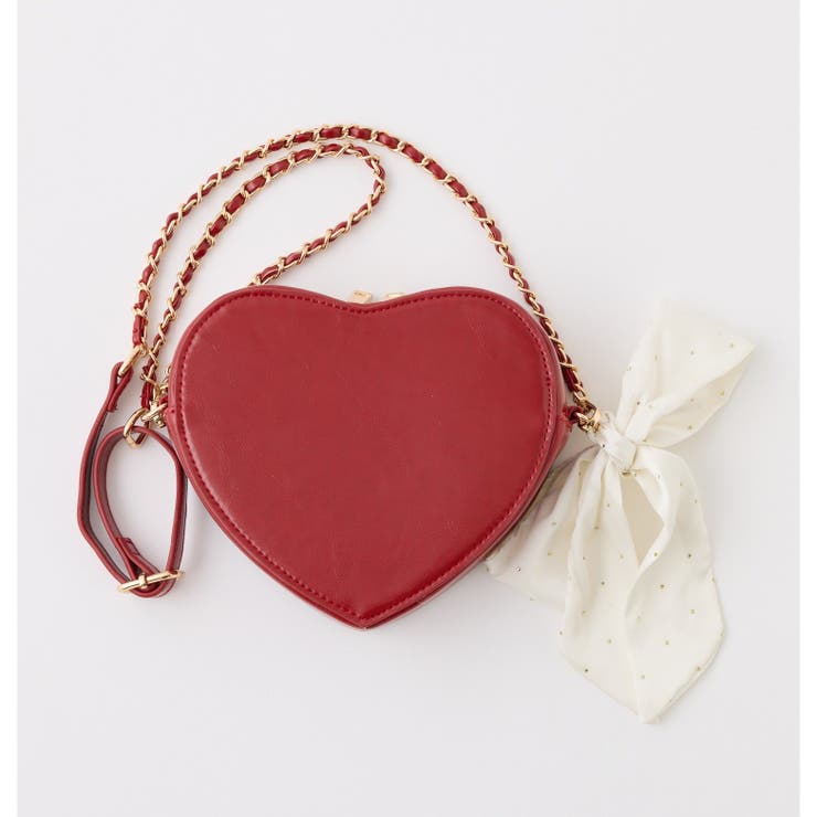 【one after another】リボン付きキルティングハートバッグ | NICE CLAUP / OLIVE des OLIVE　OUTLET | 詳細画像22 