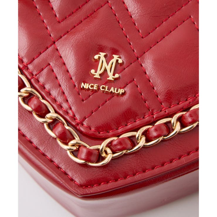 【one after another】リボン付きキルティングハートバッグ | NICE CLAUP / OLIVE des OLIVE　OUTLET | 詳細画像23 