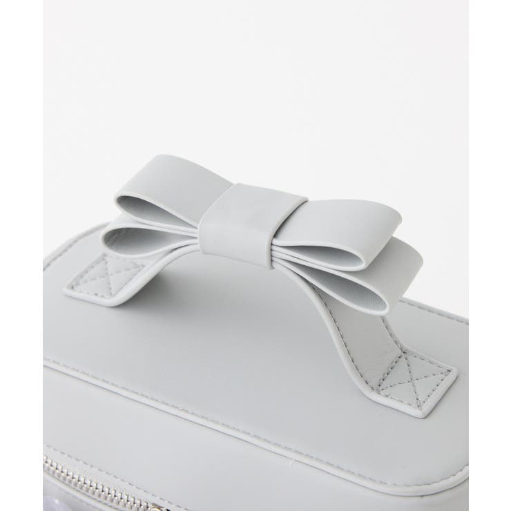【one after another】チュールフリルリボンバニティバッグ | NICE CLAUP / OLIVE des OLIVE　OUTLET | 詳細画像38 