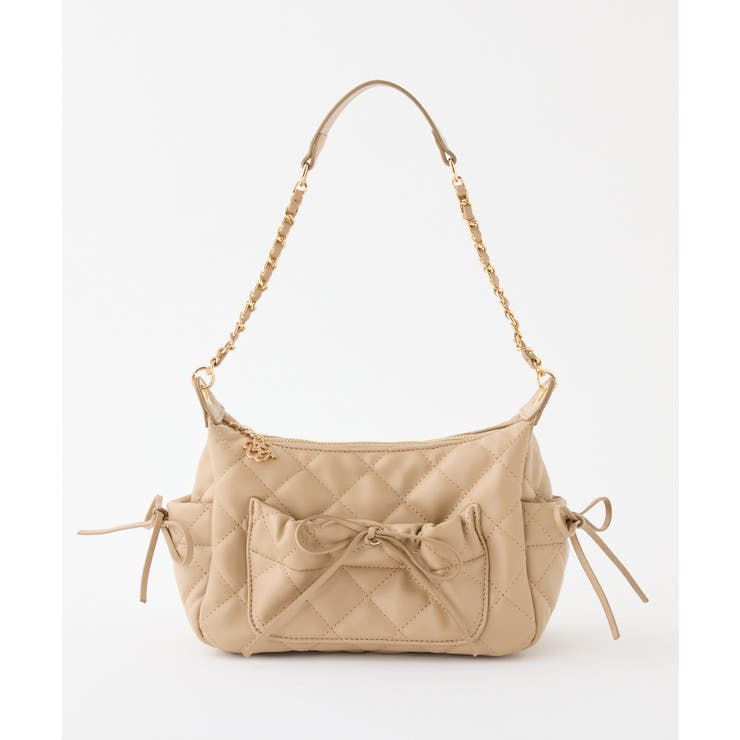 ベージュ | 【one after another】キルティングボーホーバッグ | NICE CLAUP / OLIVE des OLIVE　OUTLET