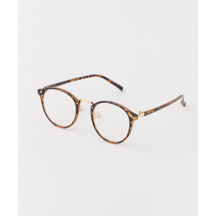 【one after another】べっこう伊達眼鏡 | NICE CLAUP / OLIVE des OLIVE　OUTLET | 詳細画像1 