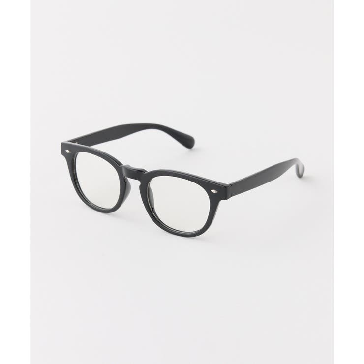 ブラック | 【one after another】黒縁調光レンズ眼鏡 | NICE CLAUP / OLIVE des OLIVE　OUTLET
