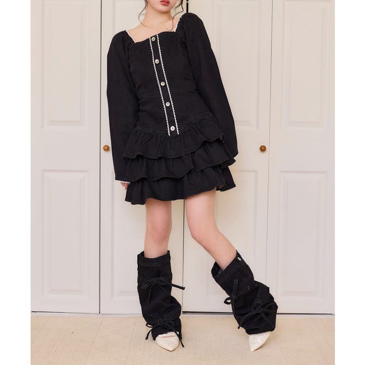 【one after another】【Denim | NICE CLAUP / OLIVE des OLIVE　OUTLET | 詳細画像3 