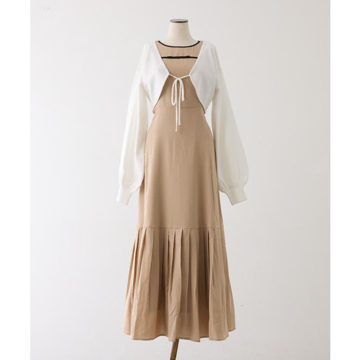 【one after another】【AYANO企画】ボレロセットノースリワン… | NICE CLAUP / OLIVE des OLIVE　OUTLET | 詳細画像2 