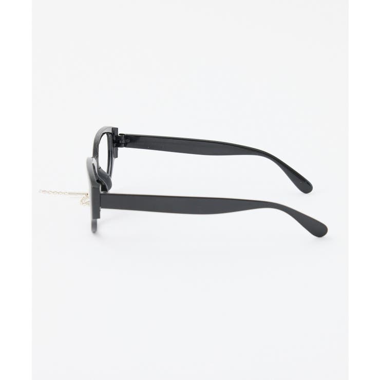 【one after another】チャーム付き伊達メガネ/レンズなし | NICE CLAUP / OLIVE des OLIVE　OUTLET | 詳細画像3 