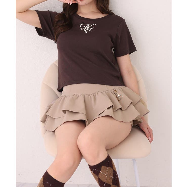 【one after another】ワンポイントロゴTee | NICE CLAUP / OLIVE des OLIVE　OUTLET | 詳細画像2 