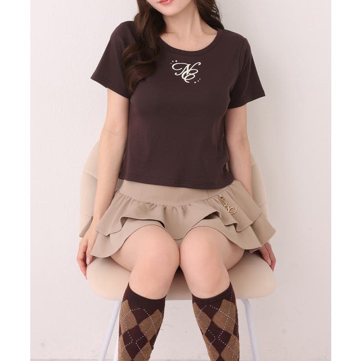 【one after another】ワンポイントロゴTee | NICE CLAUP / OLIVE des OLIVE　OUTLET | 詳細画像15 