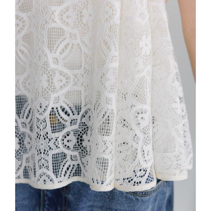 【PUAL CE CIN】リバー調レースビスチェ | NICE CLAUP / OLIVE des OLIVE　OUTLET | 詳細画像21 