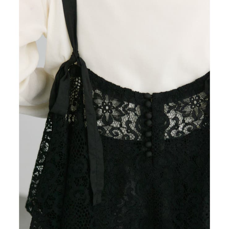 【PUAL CE CIN】リバー調レースビスチェ | NICE CLAUP / OLIVE des OLIVE　OUTLET | 詳細画像9 