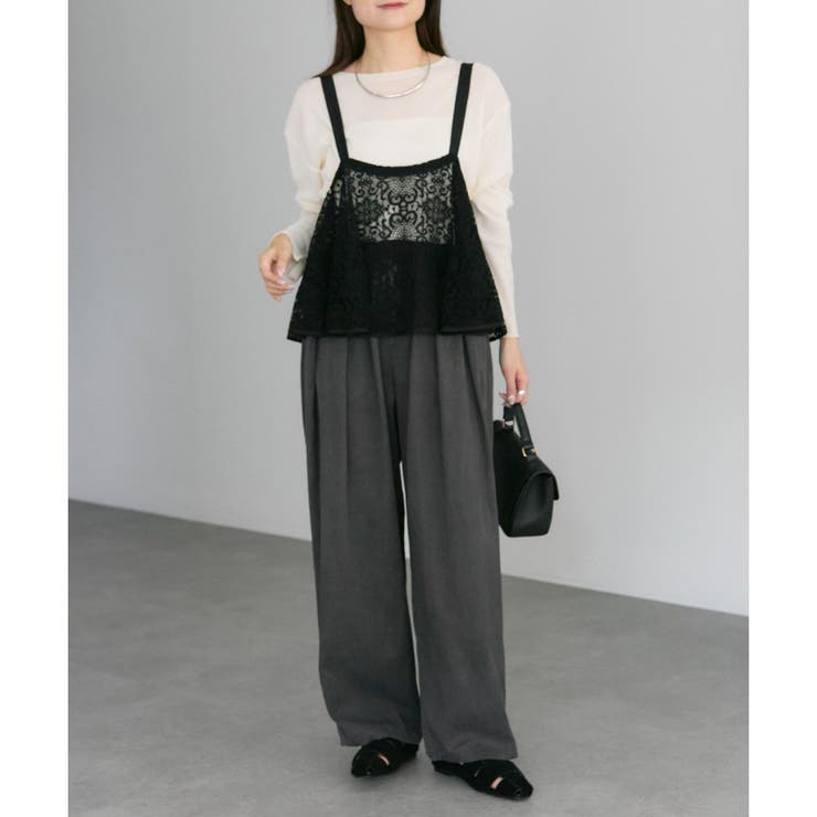 【PUAL CE CIN】リバー調レースビスチェ | NICE CLAUP / OLIVE des OLIVE　OUTLET | 詳細画像13 