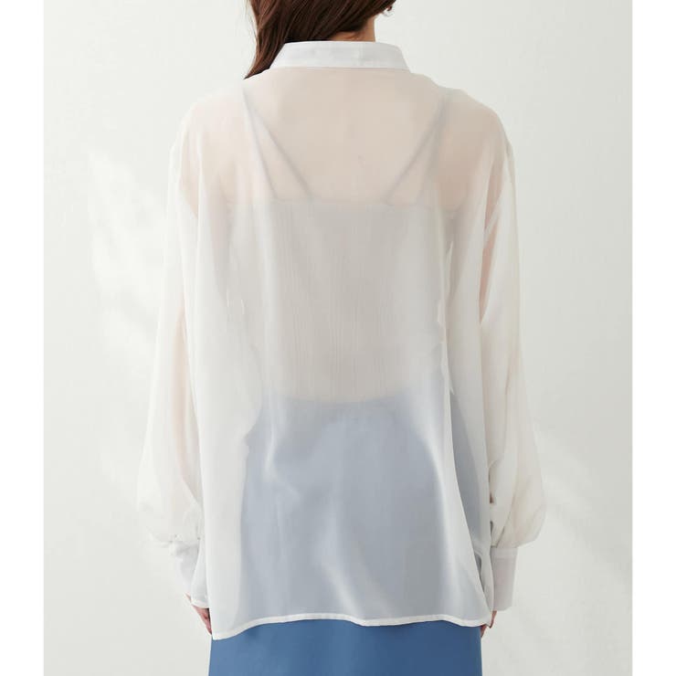 【natural couture】裾フレアシャツ | RMAF NICE CLAUP / OLIVE des OLIVE | 詳細画像19