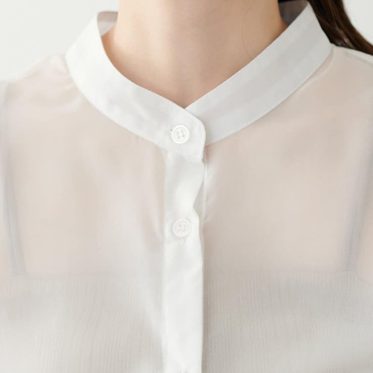 【natural couture】裾フレアシャツ | RMAF NICE CLAUP / OLIVE des OLIVE | 詳細画像20