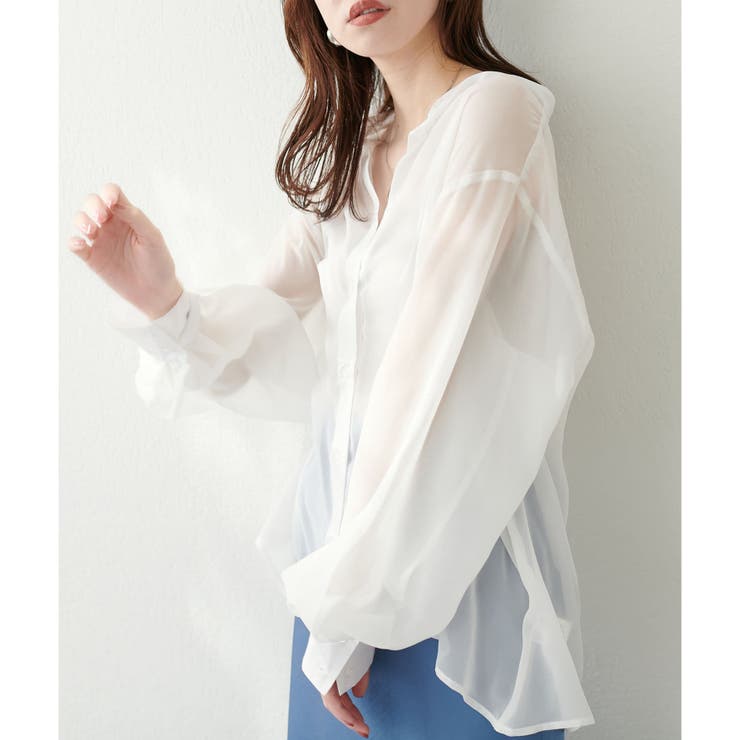 オフ | 【natural couture】裾フレアシャツ | RMAF NICE CLAUP / OLIVE des OLIVE