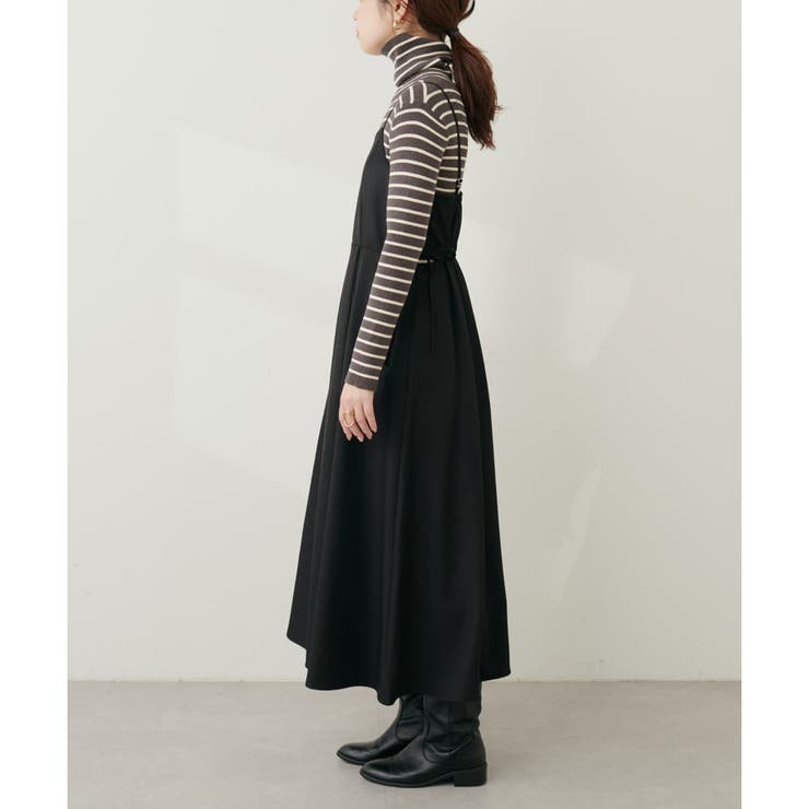 natural couture】サイドドロストキャミワンピース[品番：OLOW0011842