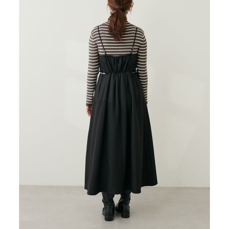 natural couture】サイドドロストキャミワンピース[品番：OLOW0011842