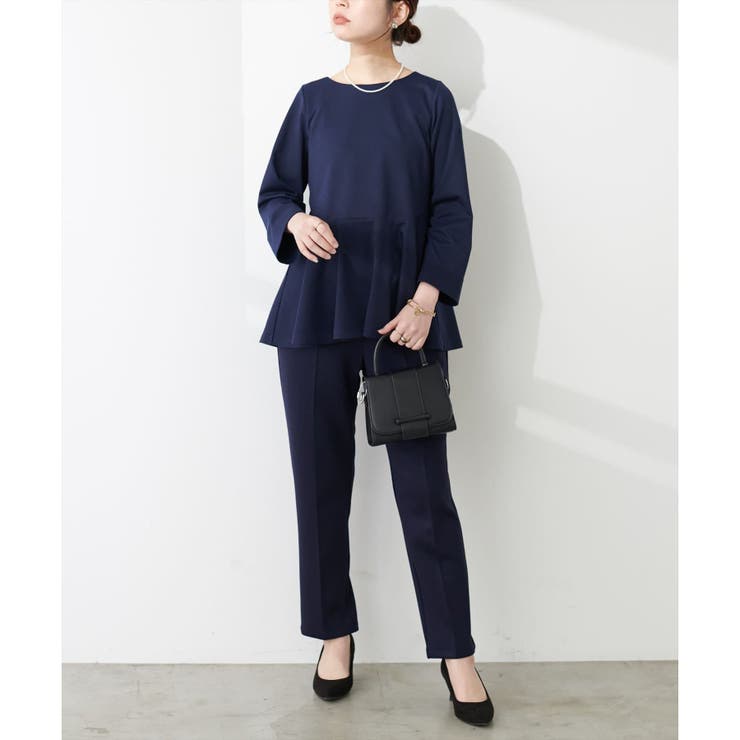 【natural couture】mamamoペプラムヘムブラウス | RMAF　NICE CLAUP / OLIVE des OLIVE | 詳細画像18 