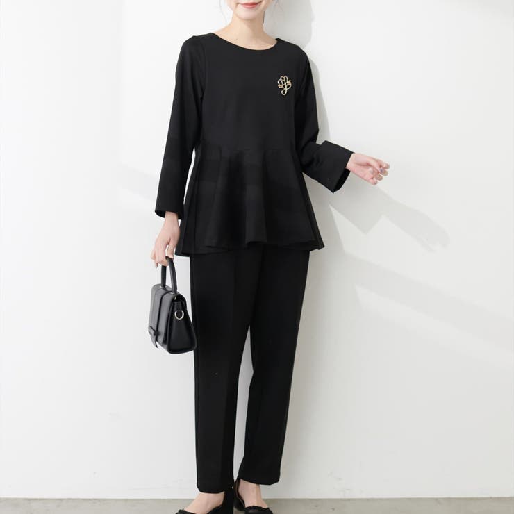 【natural couture】mamamoペプラムヘムブラウス | RMAF　NICE CLAUP / OLIVE des OLIVE | 詳細画像27 