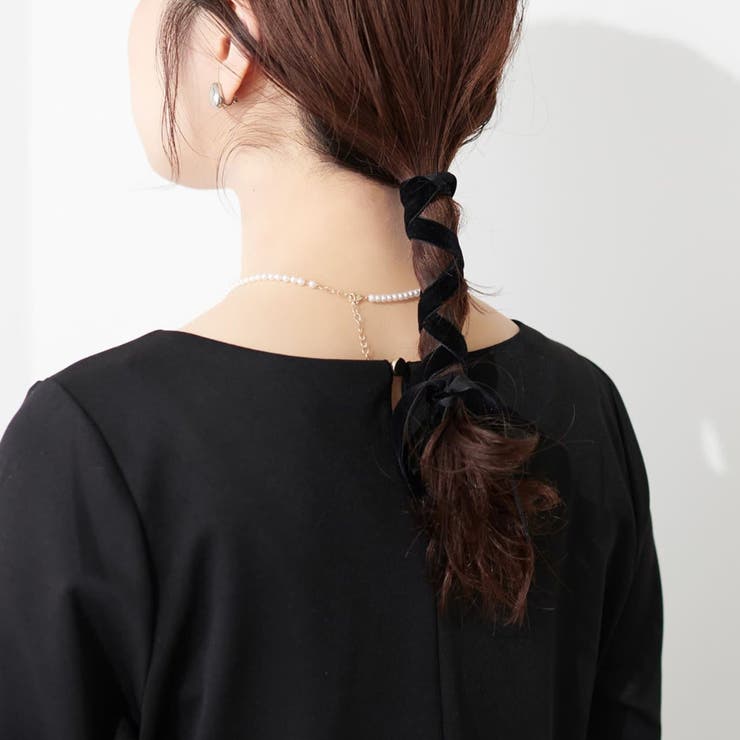 【natural couture】mamamoペプラムヘムブラウス | RMAF　NICE CLAUP / OLIVE des OLIVE | 詳細画像31 