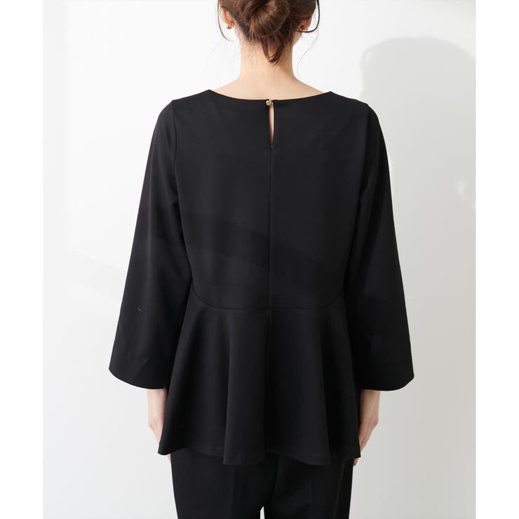 【natural couture】mamamoペプラムヘムブラウス | RMAF　NICE CLAUP / OLIVE des OLIVE | 詳細画像36 
