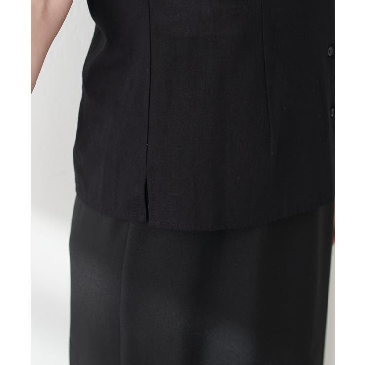 【natural couture】【WEB限定】ゆるスカラップレトロブラウス | NICE CLAUP / OLIVE des OLIVE　OUTLET | 詳細画像22 