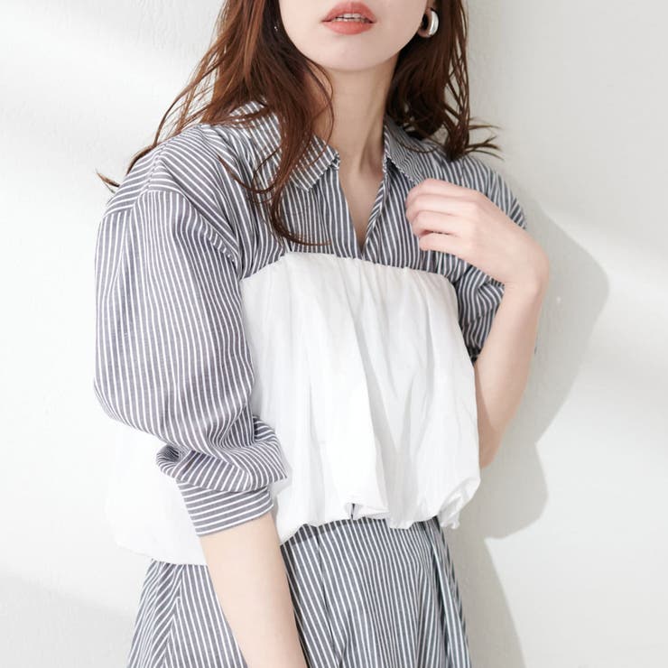 【natural couture】バルーンデザインビスチェ | RMAF　NICE CLAUP / OLIVE des OLIVE | 詳細画像5 