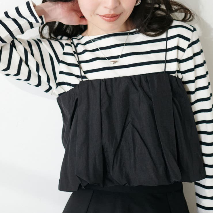 【natural couture】バルーンデザインビスチェ | RMAF　NICE CLAUP / OLIVE des OLIVE | 詳細画像8 