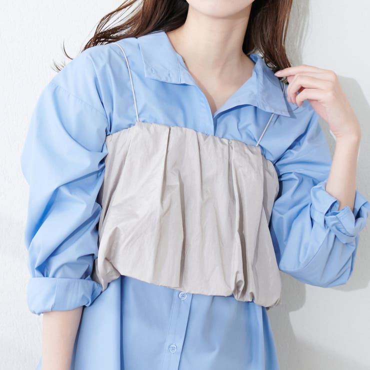 【natural couture】バルーンデザインビスチェ | RMAF　NICE CLAUP / OLIVE des OLIVE | 詳細画像3 
