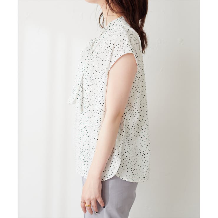 【natural couture】マルチウェイボウタイブラウス | NICE CLAUP / OLIVE des OLIVE　OUTLET | 詳細画像3 