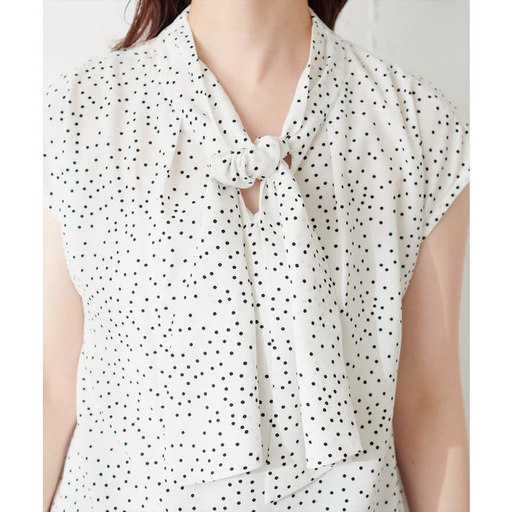 【natural couture】マルチウェイボウタイブラウス | NICE CLAUP / OLIVE des OLIVE　OUTLET | 詳細画像6 