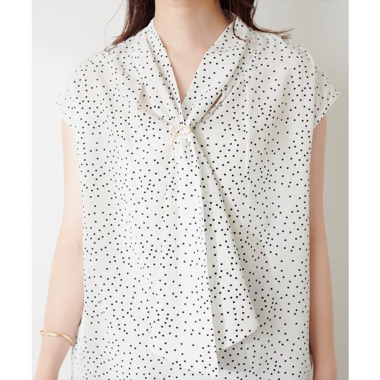 【natural couture】マルチウェイボウタイブラウス | NICE CLAUP / OLIVE des OLIVE　OUTLET | 詳細画像7 