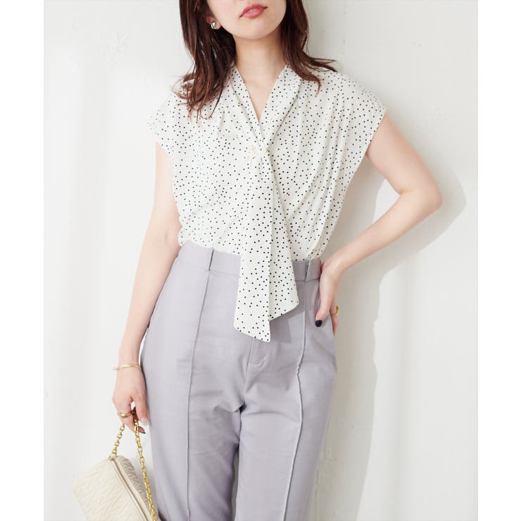 【natural couture】マルチウェイボウタイブラウス | NICE CLAUP / OLIVE des OLIVE　OUTLET | 詳細画像12 