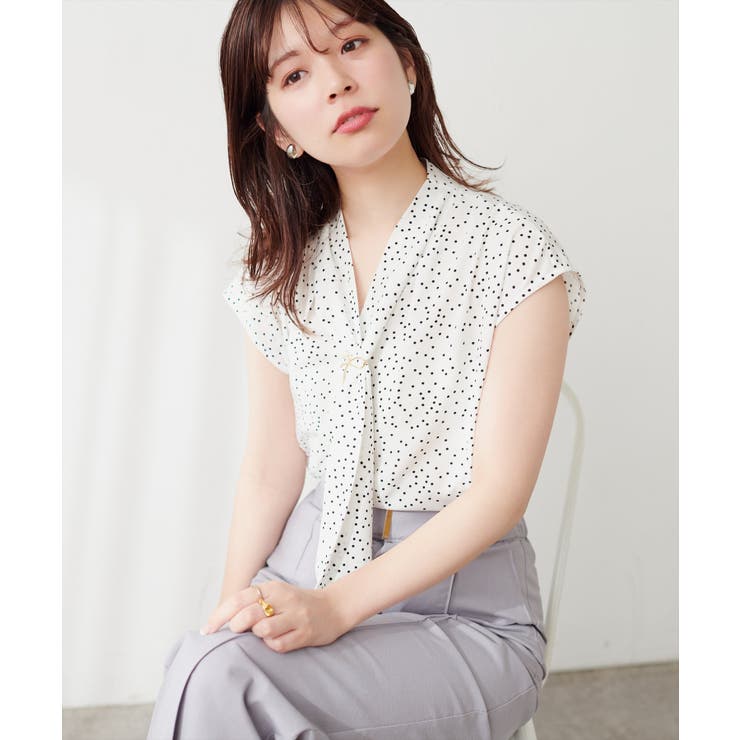 【natural couture】マルチウェイボウタイブラウス | NICE CLAUP / OLIVE des OLIVE　OUTLET | 詳細画像13 