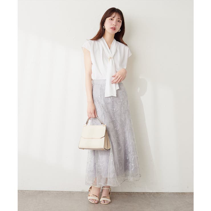 【natural couture】マルチウェイボウタイブラウス | NICE CLAUP / OLIVE des OLIVE　OUTLET | 詳細画像16 