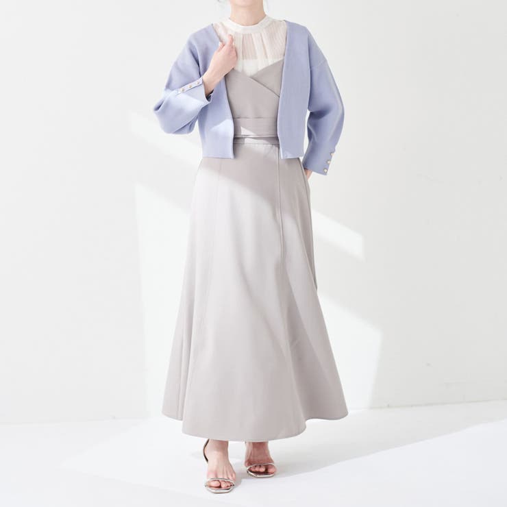natural couture】ショート丈ニットボレロ[品番：OLOW0013364]｜RMAF