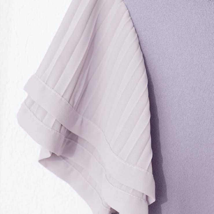 【natural couture】フレアプリーツ袖ニット | RMAF NICE CLAUP / OLIVE des OLIVE | 詳細画像10