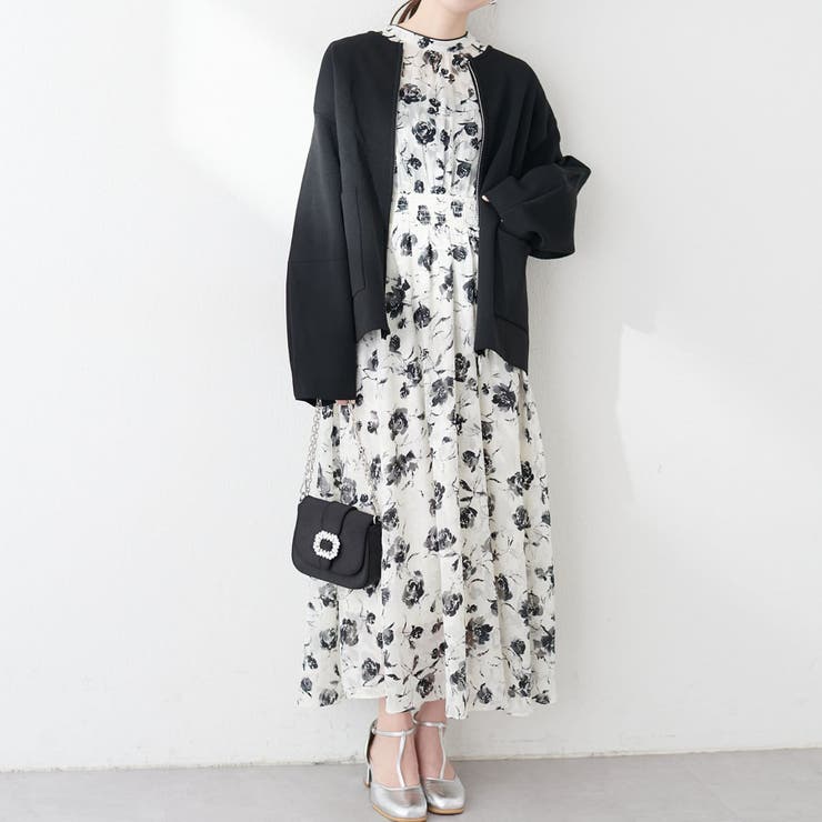 natural couture】WZIPニットジャケット[品番：OLOW0013674]｜RMAF