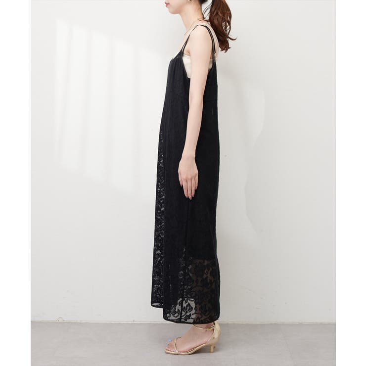 【natural couture】メッシュレースキャミワンピース | NICE CLAUP / OLIVE des OLIVE　OUTLET | 詳細画像13 