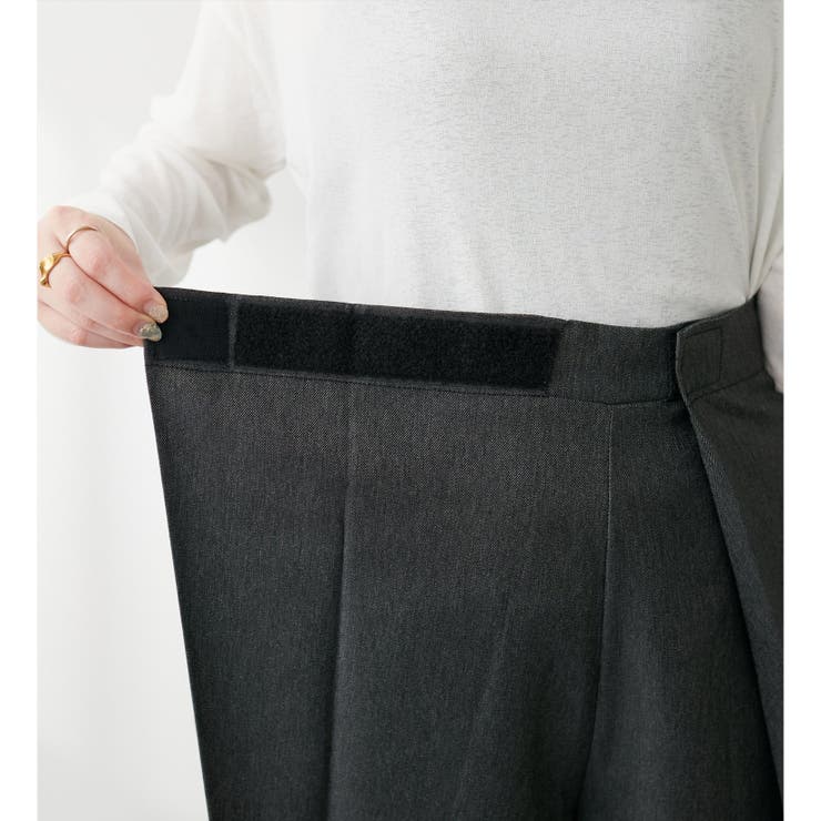 【natural couture】〈mamamo〉セルフカット楽ちんタックデニ… | NICE CLAUP / OLIVE des OLIVE　OUTLET | 詳細画像18 