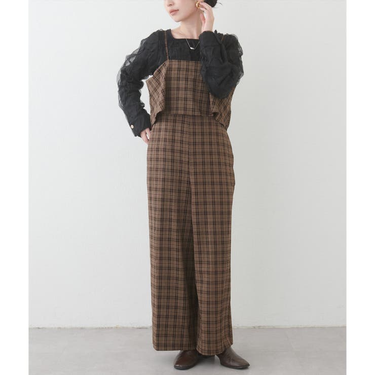 【natural couture】フレアビスチェ風サロペット | NICE CLAUP / OLIVE des OLIVE　OUTLET | 詳細画像11 