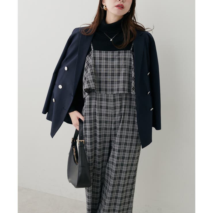 柄2 | 【natural couture】フレアビスチェ風サロペット | NICE CLAUP / OLIVE des OLIVE　OUTLET
