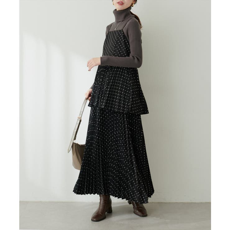 【natural couture】細プリーツキャミブラウス | NICE CLAUP / OLIVE des OLIVE　OUTLET | 詳細画像6 